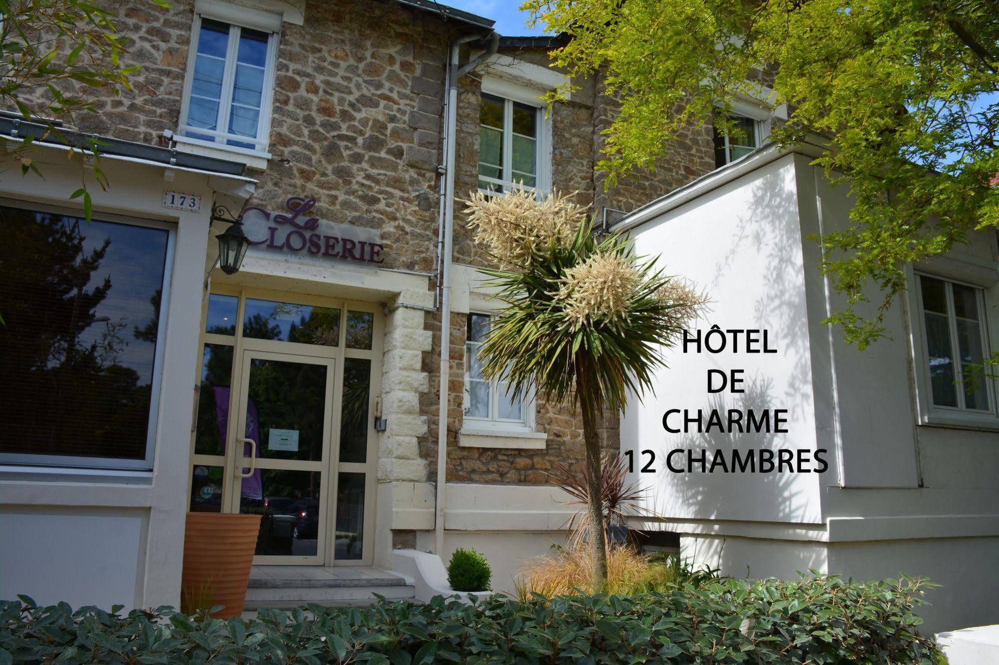 Logis Hotel La Closerie La Baule-Escoublac Zewnętrze zdjęcie